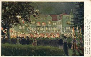 Pöstyén evening celebration in the Grand Hotel Royal (EK)