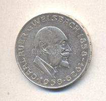 Ausztria 1958. 25Sch Ag "Carl Auer von Welsbach" T:2,2- Austria 1958. 25 Schilling Ag "Carl Auer von Welsbach" C:XF,VF