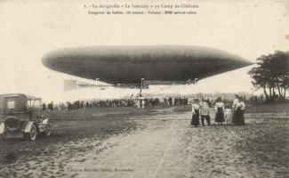 French balloon 'Le Lebaudy', Camp de Chalons