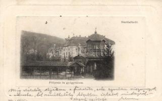 Bártfafürdő fountain, spa (EB)