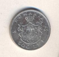 Románia 1944. 500L Ag T:2
Romania 1944. 500 Lei Ag C:XF