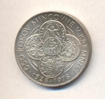 Csehszlovákia 1978. 50K Ag "650 éves a Körmöcbányai Éremverde" T:1 Czechoslovakia 1978. 50 Korun Ag "650th Anniversary of Kremnica Mint" C:Unc