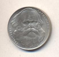 Csehszlovákia 1983. 100K Ag "Karl Marx halálának 100. évfordulója" T:1 Czechoslovakia 1983. 100 Korun Ag "100th Anniversary - Death of Karl Marx" C:Unc