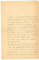 1894 Fischer Gyula dohány-utcai főrabbi saját kézzel írt levele Igen tisztelt doktor Úr! megszólítás...