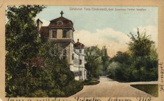 Tata-Tóváros, Eszterházy kastély 'Lindenberg Adolf Tata-Tóváros'(Rb)