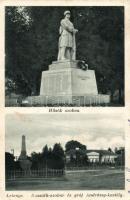 Letenye Hősök szobra, Kossuth szobor, Andrássy kastély (EK)