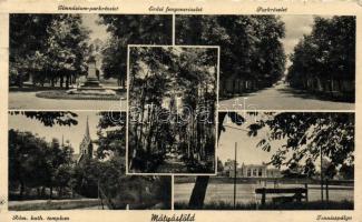 Budapest XVI. Mátyásföld Teniszpálya, gimnáziumi park (EK)