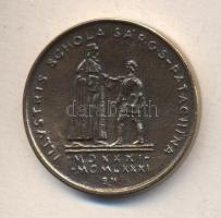 Borsos Miklós (1906-1990) 1981. "Sárospataki iskola - II. Rákóczi Ferenc 1531-1981" Br eml...