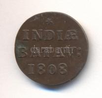 Holland Kelet-India/Egyesült Kelet-Indiai Társaság 1808. 1 Duit T:2,2- Netherlands East indies / United East India Company 1808. 1 Duit C:XF,VF