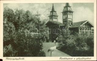 Hévízgyógyfürdő fürdő, gólyafészek (EM)