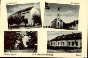 Dunaszentgyörgy Községháza, iskola (EK)