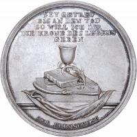 Német Birodalom ~1800. Konfirmációs Ag emlékérem. Szign.: Daniel Friedrich Loos (18.28g/39mm) T:2
Ge...