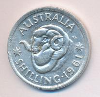 Ausztrália 1961. 1Sh Ag T:2 Australia 1961. 1 Shilling Ag C:XF