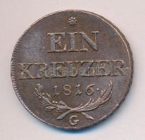 Ausztria/magyar verdejel 1816G 1Kr T:2