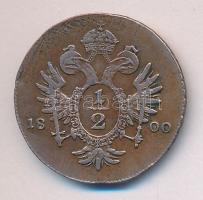 Ausztria/magyar verdejel 1800g 1/2Kr T:2,2-