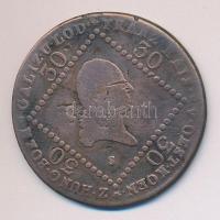 Ausztria/magyar verdejel 1807S 30Kr T:3