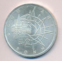 NSZK 1989D 10M Ag "2000 éves Bonn" T:2
GFR 1989D 10 Mark Ag "2000th Anniversary of Bo...