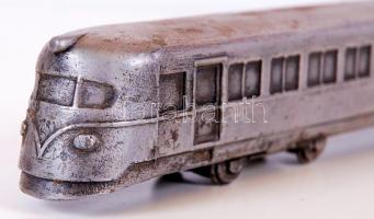 Motorvonat, alumíniumöntvény /  Model motor train from aluminium, 25cm
