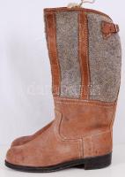 cca 1960 Vadiúj MÁV bőrcsizma