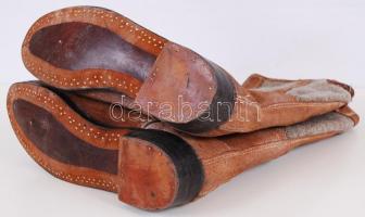 cca 1960 Vadiúj MÁV bőrcsizma