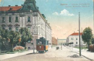 Sopron Vilmos császár út, villamos (b)