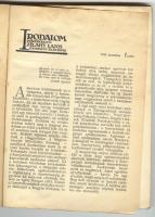 1945 Irodalom Tudomány, első szám, magyar-szovjet művelődési társaság folyóirata