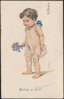 New Year, girl s: Hedwig Mechle-Grossmann