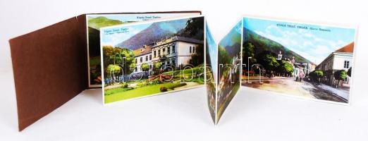 Trencsénteplic - régi leporelló 10 képpel