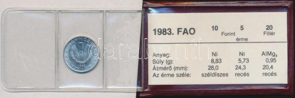 1983. "FAO" sor 20f, 5Ft, 10Ft eredeti plasztikcsomagolásban, tanúsítvánnyal T:BU