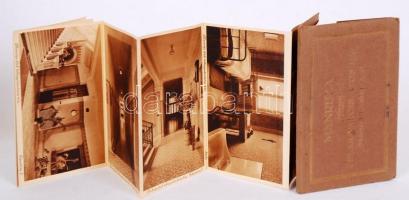 Budapest Manréza Férfi Lelkigyakorlatos Ház - régi leporelló 21 képpel