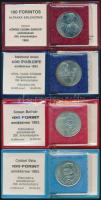 1983. 100Ft "Széchenyi István" T:BU + 1983. 100Ft "Czóbel Béla" T:BU 1983. 100Ft...
