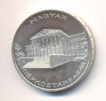 1956. 10Ft Ag "Tízéves a Forint / Magyar Nemzeti Múzeum" T:2