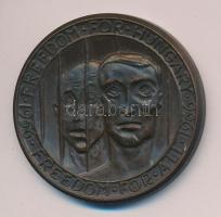 Kanada 1966. Emigrációs veret "1956" Br emlékérem T:1-
Canada 1966. Hungarian Emigration B...