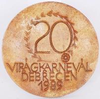 Ligeti Erika (1934-2009): Tündér. Bronz plakett, jelzett, díszdobozban, d:10 cm