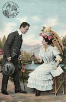 Clock factory of János Konrád, advertisement