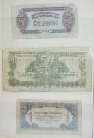 Magyar bankjegy gyűjtemény 27db klf papírpénzzel, közte: 1946. 100Ft + 1848. 100Ft "Kossuth ban...