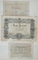 Magyar bankjegy gyűjtemény 27db klf papírpénzzel, közte: 1946. 100Ft + 1848. 100Ft "Kossuth ban...