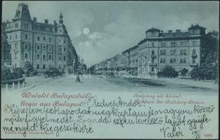 1898 Budapest VI. Andrássy út, Körönd (EK)