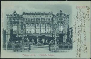 1899 Budapest V. Vigadó és Rémi Róbert Kioskja