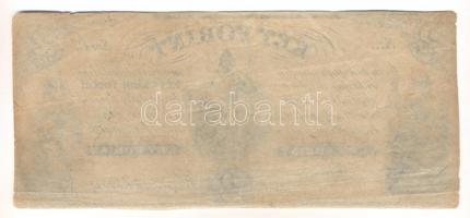 1852 Emigrációs "Kossuth bankó" 2Ft keltezés nélkül "G" T:III