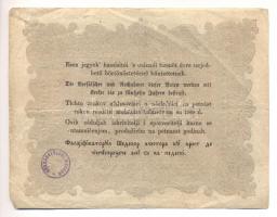 1848. 10Ft "Kossuth-bankó" hátlapon "Országgyűlési Múzeum" bélyegzővel T:III