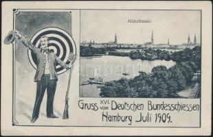 Hamburg 16th Bundesschiessen 1909 (EB)