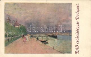 RAB chocolate factory, Budapest, advertisement, s: Berkes A.