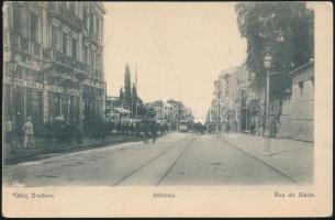 Athens Stadium street, tram (EK)