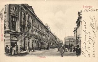 Bucharest, Lipscani / old town street (small tear)