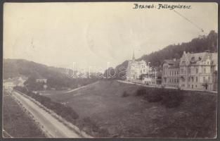 1906 Borszéki (Buszek) Gyula orvos saját kézzel írt képeslapja Cholnoky Jenő földrajztudósnak Brassó...