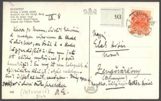 Petrovics Elek művészettörténész saját kézzel írt képeslapja Elek Artúrnak