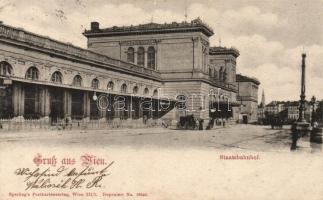 Vienna Staastbahnhof, railway station (EB)