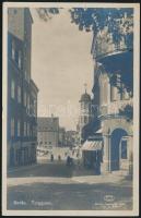 6 db régi svéd városképes lap