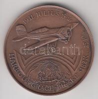 Bozó Gyula (1913-2004) 1991. "60 éves a magyar óceánrepülés - Endresz Gy.-Magyar S." Br em...